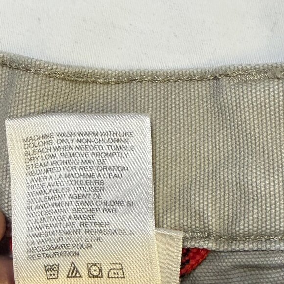 The North Face Women’s Canvas Utility Pants Size 10 Khaki GUC - Picture 10 of 14